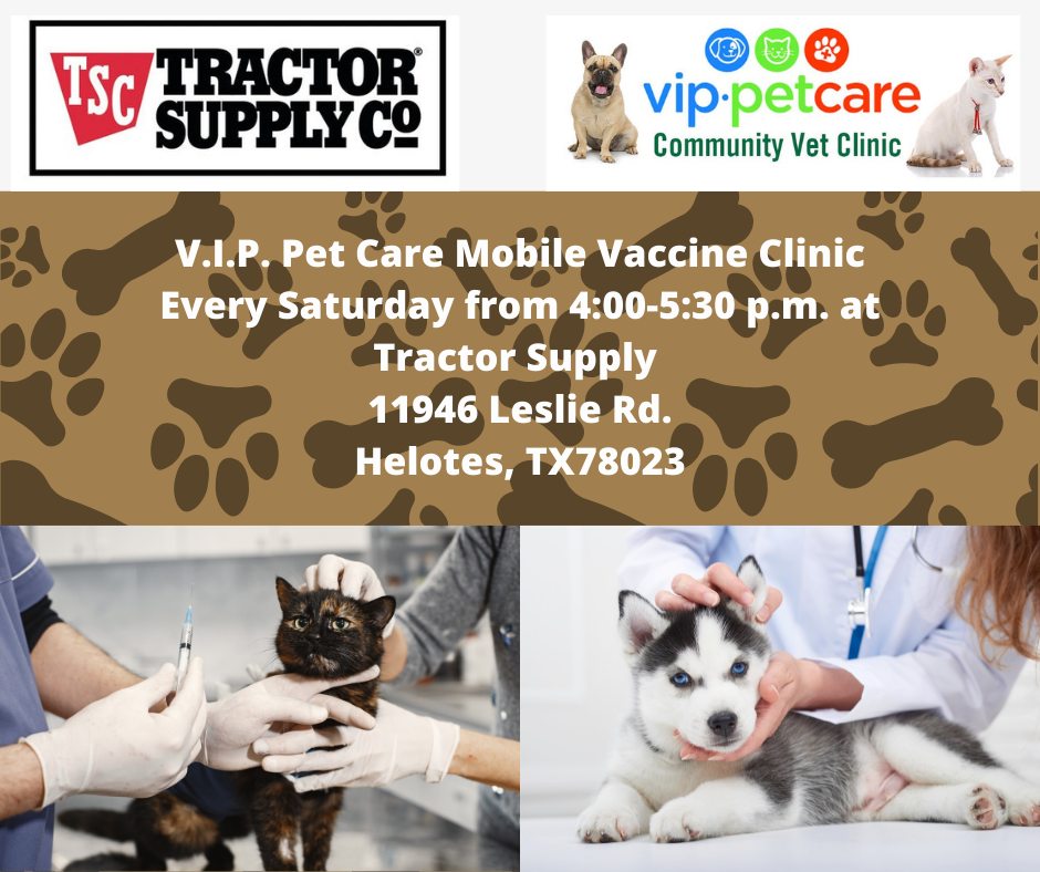 City of Helotes  Pet Care Mobile Vaccine Clinic