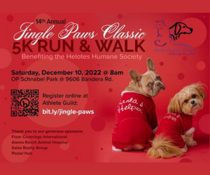 14th Annual Jingle Paws Classic 5k Run & Walk