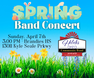 Helotes Area Community Band Spring Concert